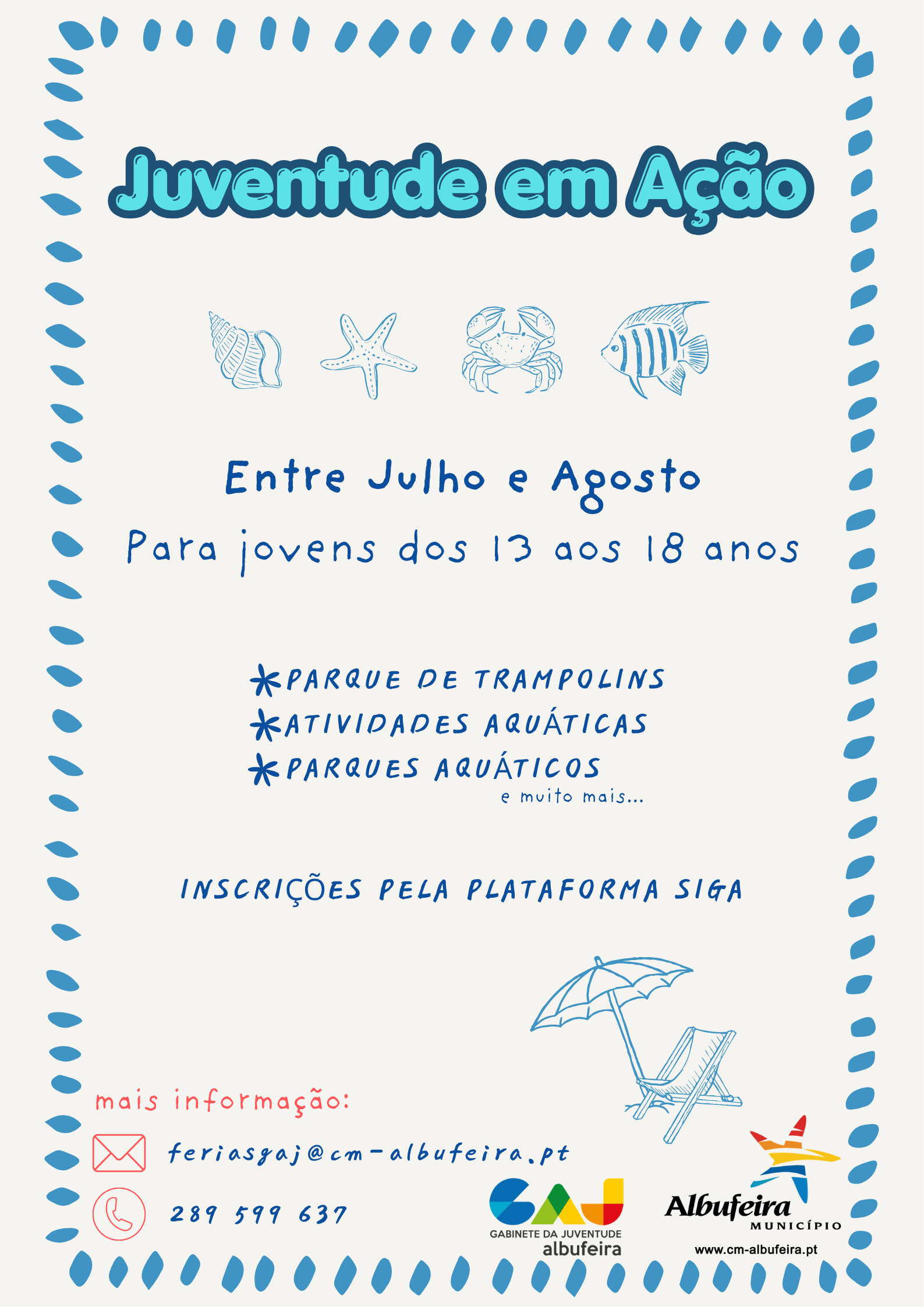Cartaz Juventude em Ação 2026