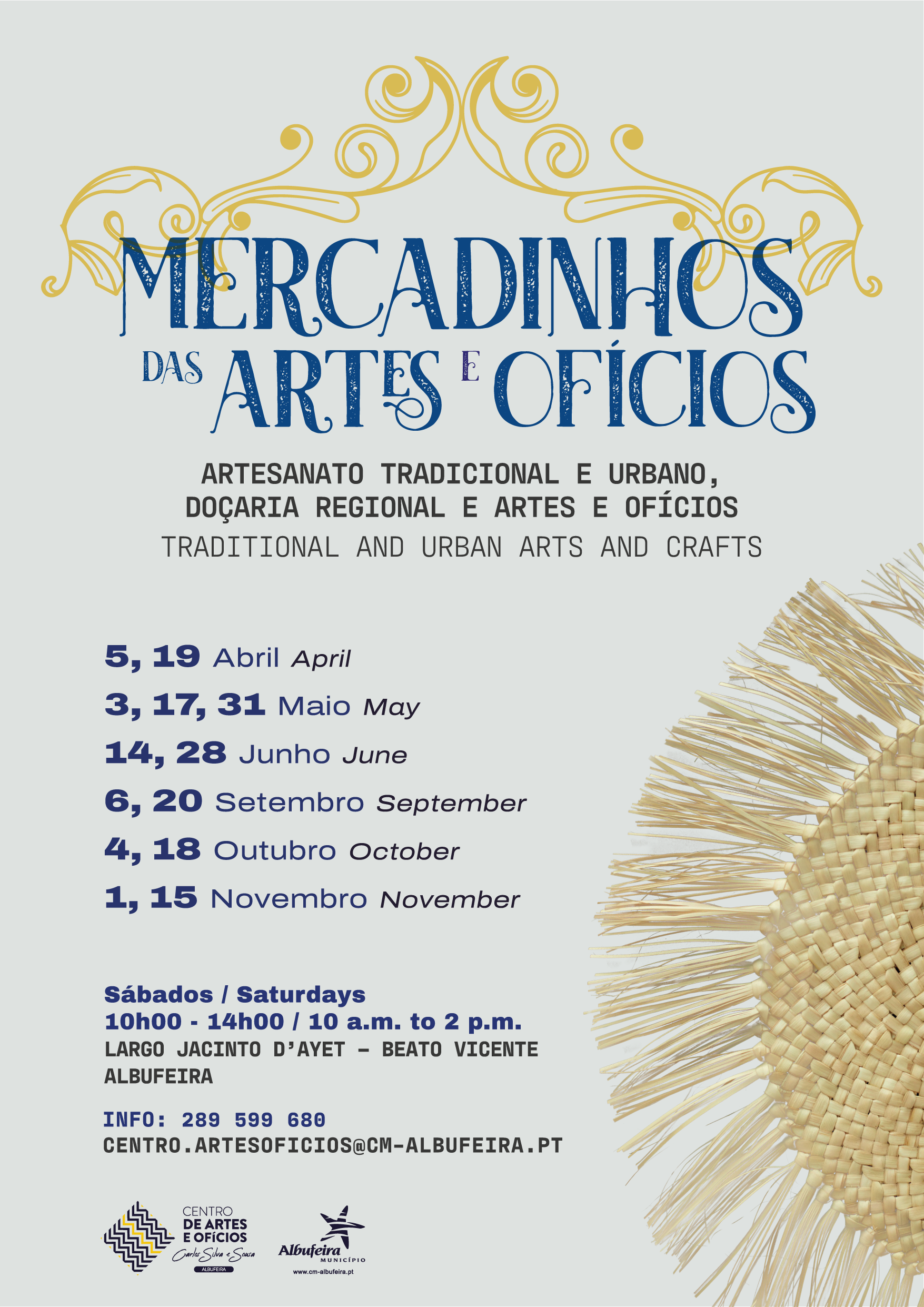 Cartaz - Mercadinho das Artes e Ofícios