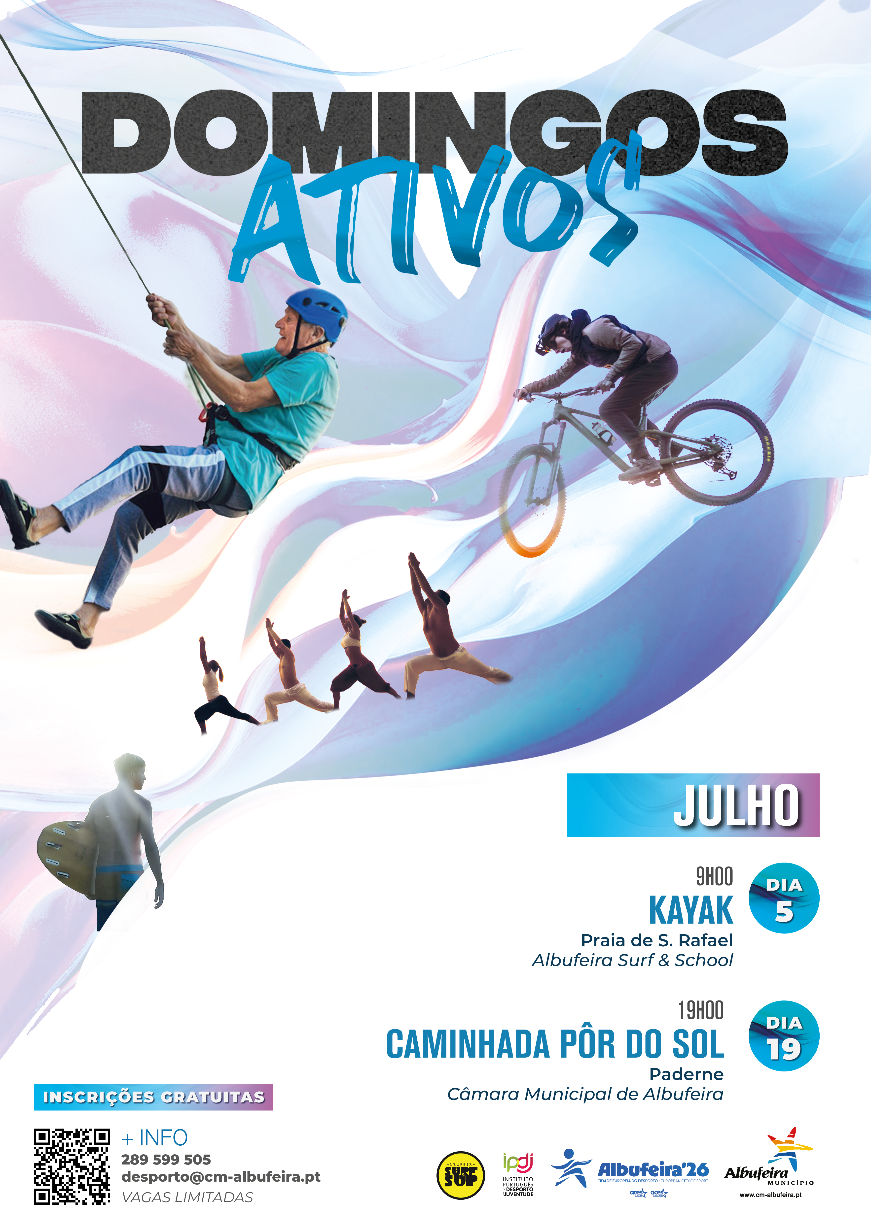 Domingos Ativos - Julho