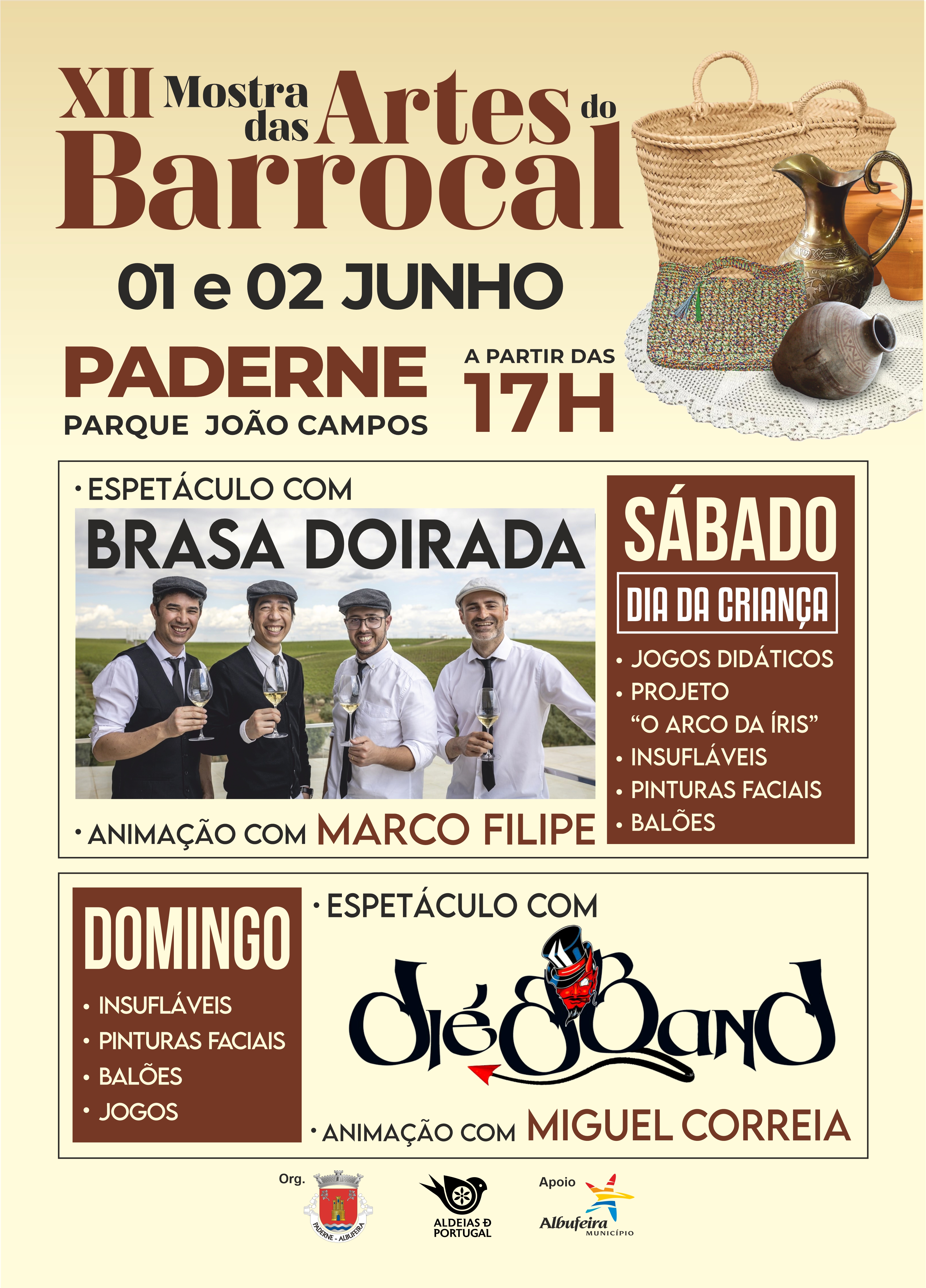 Cartaz - XII Mostra das Artes do Barrocal