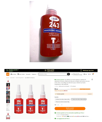 Cola de alta resistência Yzan