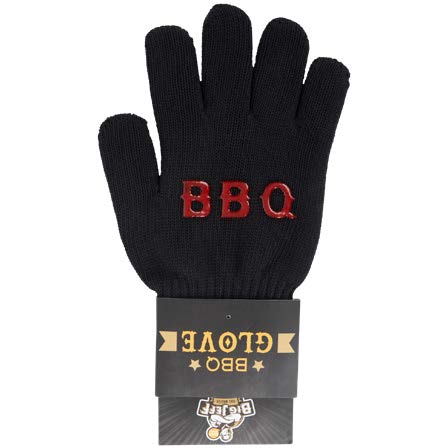 Luva para churrasco resistente ao calor da marca Big Jeff