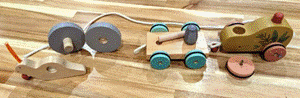 “Brinquedo para puxar da marca Moulin Roty”