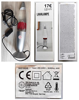 Lâmpada TEDI