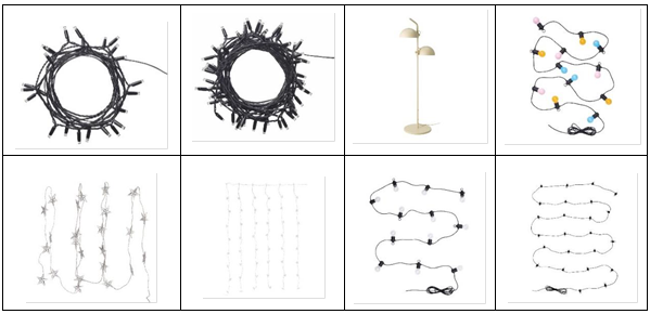 Candeeiros e correntes de luz LED para exterior das gamas LEDLJUS, SOMMARLÅNKE, STRÅLA e SVARTRÅ