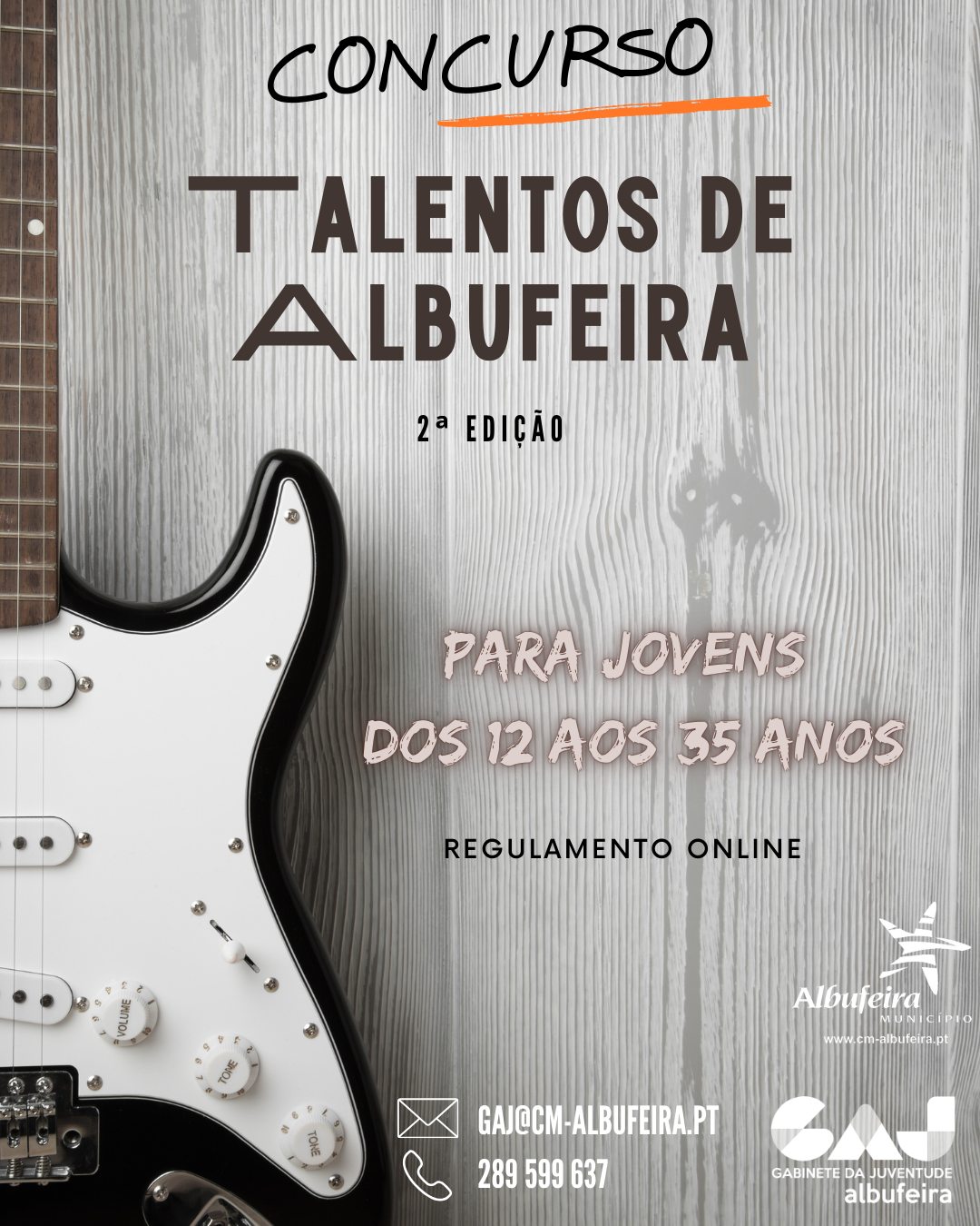 Cartaz Concurso Talentos de Albufeira