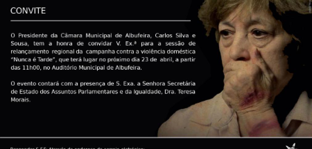 "Nunca é Tarde"