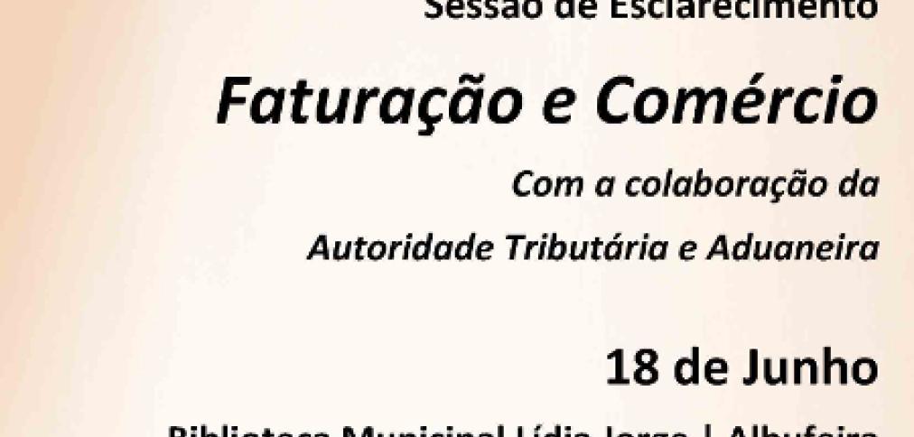 FATURAÇÃO E COMÉRCIO É TEMA DE SESSÃO DE ESCLARECIMENTO