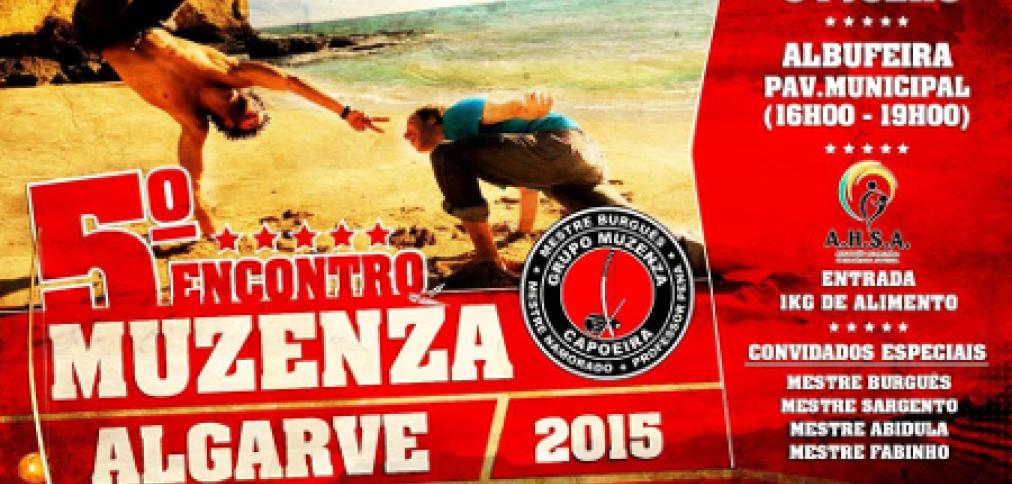 ALBUFEIRA VAI SER PALCO DO 5.º ENCONTRO MUZENZA ALGARVE 2015
