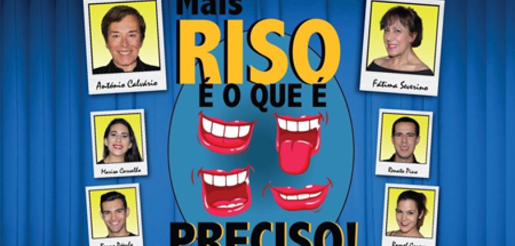 António Calvário apresenta "Mais Riso é o que é Preciso!" no Auditório Municipal António Calvário apresenta "Mais Riso é o que é Preciso!" no Auditório Municipal