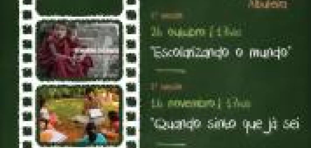 BIBLIOTECA MUNICIPAL ACOLHE CICLO DE CINEMA E FÓRUM DE REFLEXÃO SOBRE EDUCAÇÃO BIBLIOTECA MUNICIPAL ACOLHE CICLO DE CINEMA E FÓRUM DE REFLEXÃO SOBRE EDUCAÇÃO