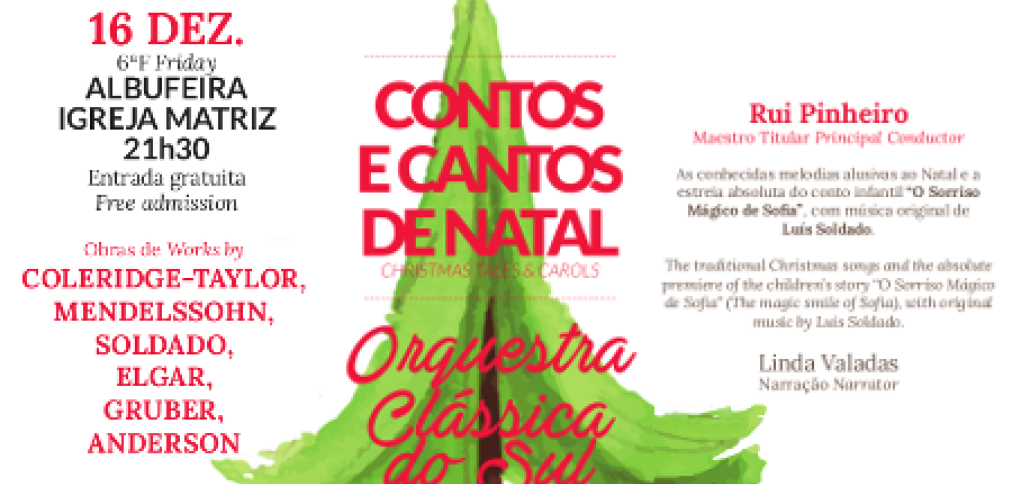 CONCERTO DE NATAL ESTE ANO DEDICADO ÀS CRIANÇAS CONCERTO DE NATAL ESTE ANO DEDICADO ÀS CRIANÇAS