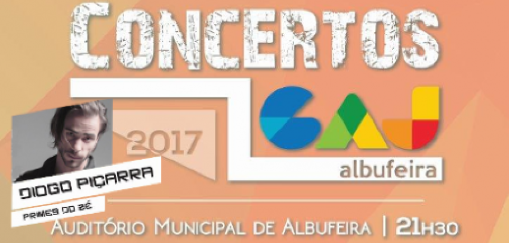 DIOGO PIÇARRA ATUA EM ALBUFEIRA NO 2º ESPETÁCULO DO CICLO DE CONCERTOS GAJ
