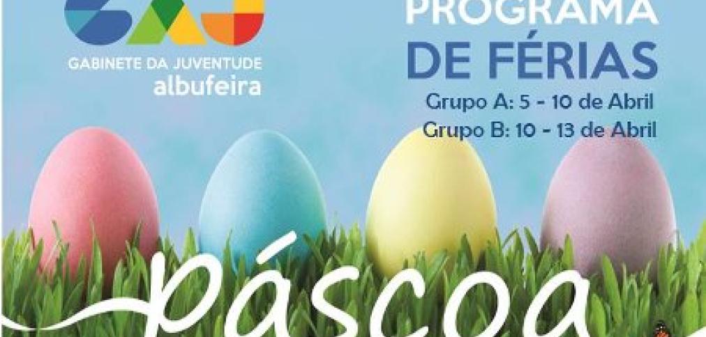 GAJ PREPARA PROGRAMA DE FÉRIAS DA PÁSCOA PARA JOVENS DE ALBUFEIRA