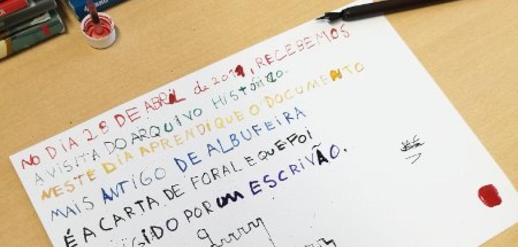 ALUNOS SÃO ESCRIVÃES DE ALBUFEIRA POR UM DIA ALUNOS SÃO ESCRIVÃES DE ALBUFEIRA POR UM DIA