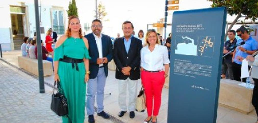 PRAÇA DA REPÚBLICA REABILITADA E COM VESTIGIOS ARQUEOLÓGICOS PRESERVADOS PRAÇA DA REPÚBLICA REABILITADA E COM VESTIGIOS ARQUEOLÓGICOS PRESERVADOS