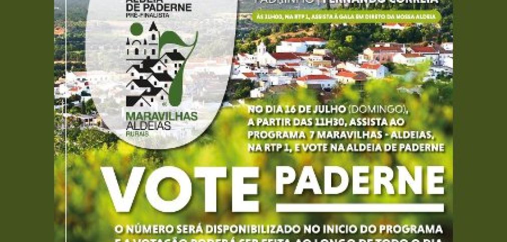 RTP DÁ INÍCIO À VOTAÇÃO DAS “7 MARAVILHAS DE PORTUGAL - ALDEIAS” COM PROGRAMA QUE ANTECEDE A GALA RTP DÁ INÍCIO À VOTAÇÃO DAS “7 MARAVILHAS DE PORTUGAL - ALDEIAS” COM PROGRAMA QUE ANTECEDE A GALA