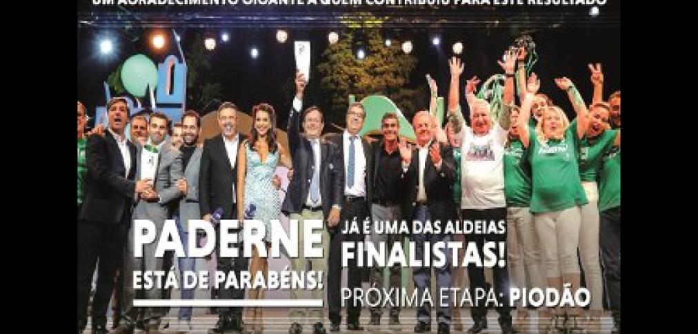 PADERNE ESTÁ DE PARABÉNS! É FINALISTA DAS 7 MARAVILHAS DE PORTUGAL PADERNE ESTÁ DE PARABÉNS! É FINALISTA DAS 7 MARAVILHAS DE PORTUGAL