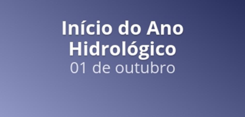Início do ano hidrológico