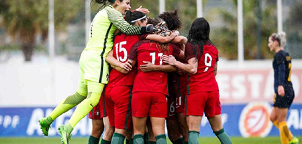 SELEÇÃO NACIONAL CONQUISTOU O PÓDIO DA ALGARVE CUP