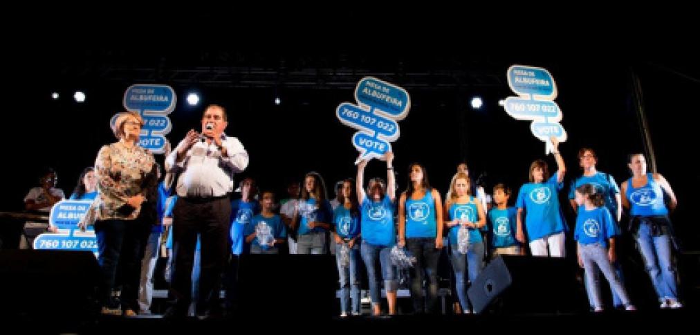 “MESA DE ALBUFEIRA E OLHOS DE ÁGUA” ESTEVE EM DESTAQUE NAS FESTAS DO PESCADOR “MESA DE ALBUFEIRA E OLHOS DE ÁGUA” ESTEVE EM DESTAQUE NAS FESTAS DO PESCADOR
