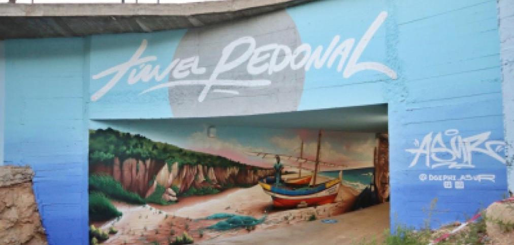ARTE URBANA DÁ NOVA VIDA AO ESPAÇO PÚBLICO