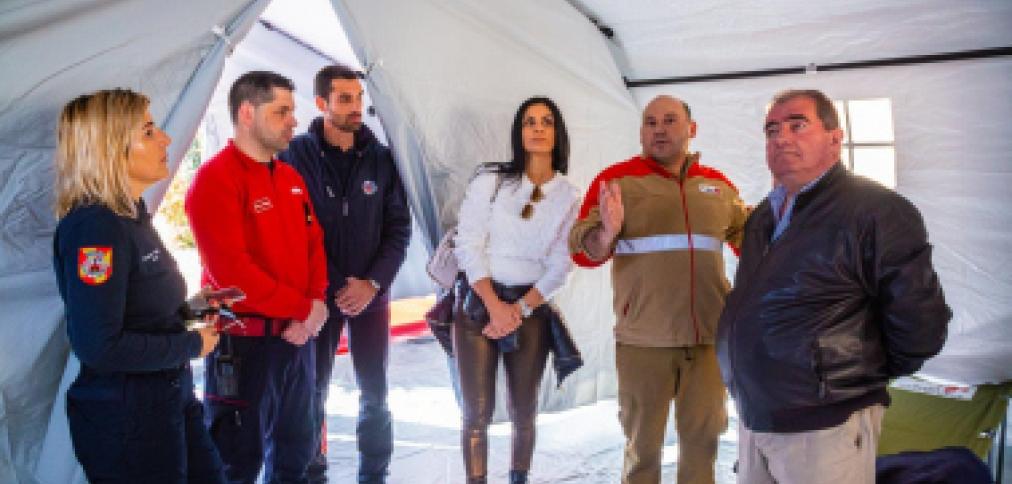 MUNICÍPIO DE ALBUFEIRA ADQUIRE SEIS TENDAS DE CAMPANHA PARA A PROTEÇÃO CIVIL