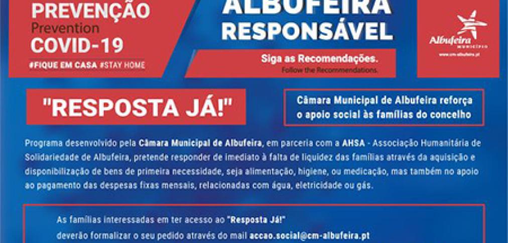 FAMÍLIAS MAIS FRAGILIZADAS VÃO TER &quot;RESPOSTA JÁ!&quot; POR PARTE DA CÂMARA MUNICIPAL