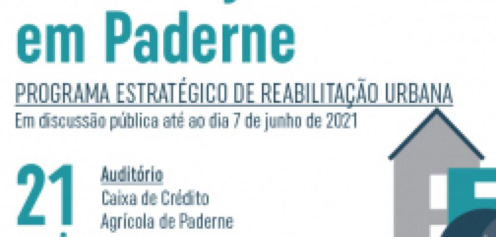 MUNICÍPIO APRESENTA PROGRAMA ESTRATÉGICO DE REABILITAÇÃO URBANA DA ALDEIA DE PADERNE