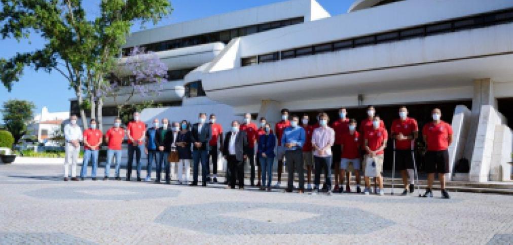 HOMENAGEM SIMBÓLICA AO IMORTAL PELA EXCELENTE ÉPOCA DESPORTIVA