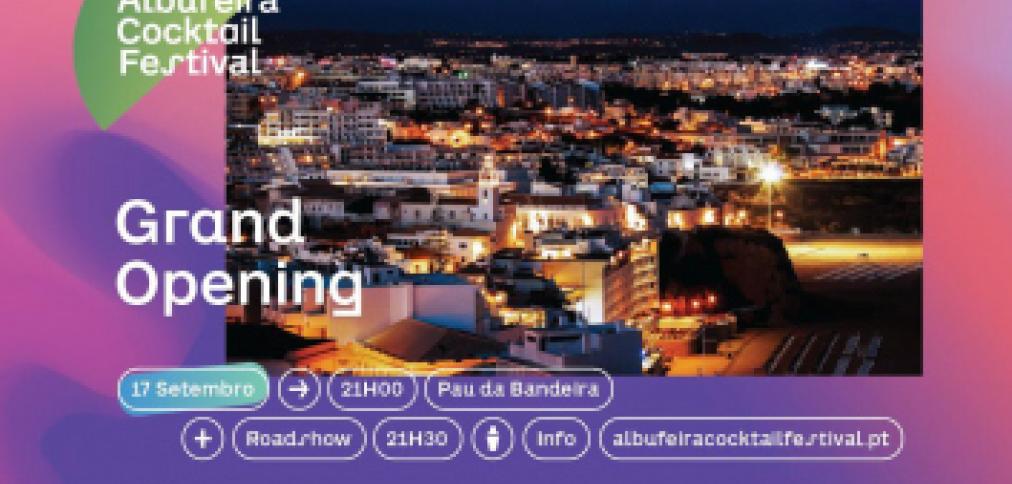 1º FESTIVAL DE COCKTAILS DE ALBUFEIRA PRETENDE HOMENAGEAR PROFISSIONAIS DA ÁREA E COMBATER A SAZONALIDADE