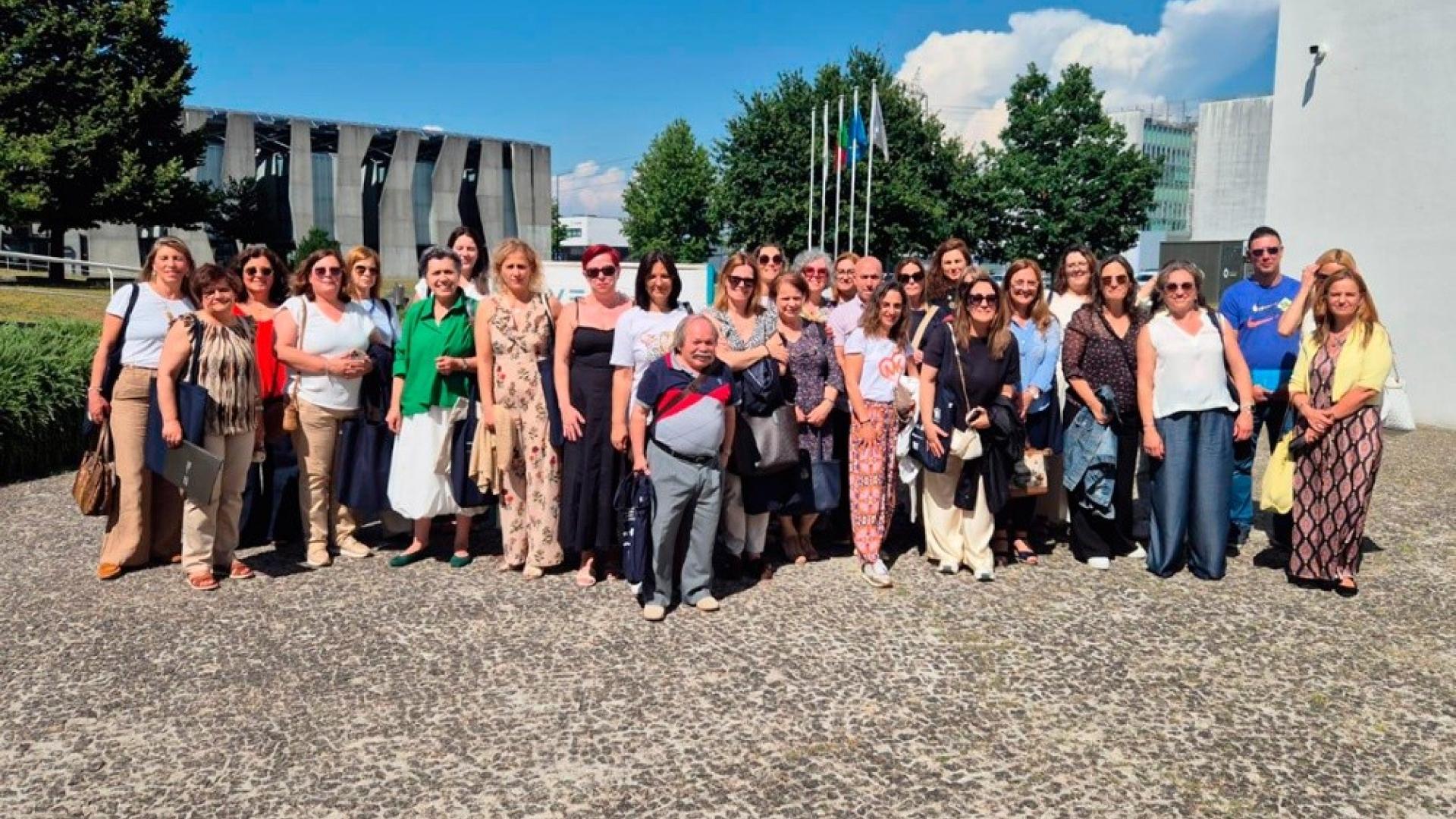 de técnicos de consumo reunidos em Guimarães no Encontro Nacional da Rede CIAC