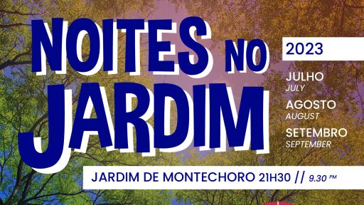 Cartaz - Noites no Jardim 2023