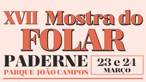 Cartaz - XVII Mostra do Folar de Paderne