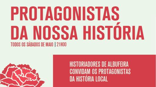 Cartaz - Protagonistas da Nossa História