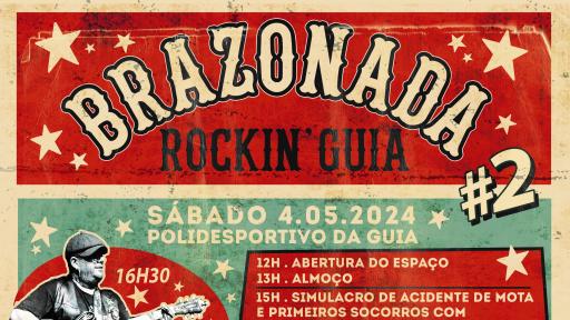 Cartaz - 2ª Edição Brazonada Rockin`Guia