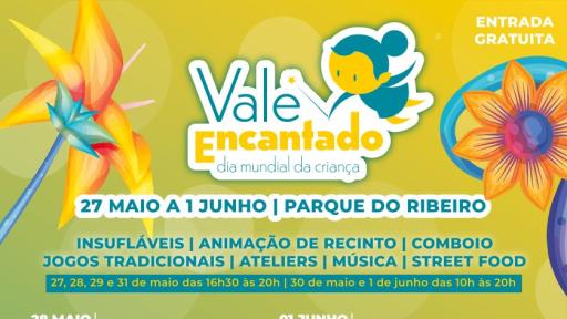 Cartaz do Vale Encantado, Dia Mundial da criança
