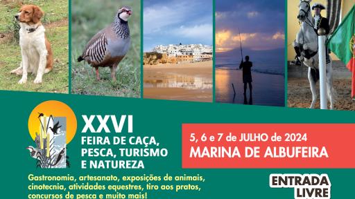 Cartaz - XXVI Feira de Caça, Pesca, Turismo e Natureza