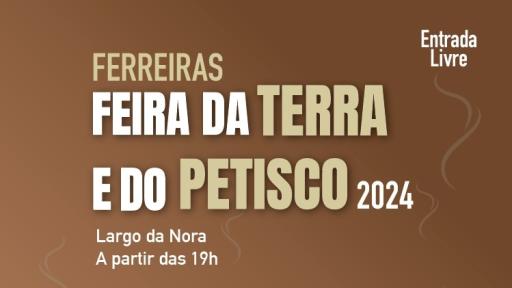Cartaz - Feira da Terra e do Petisco 2024