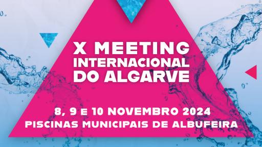 Cartaz - X Meeting Internacional do Algarve | Natação