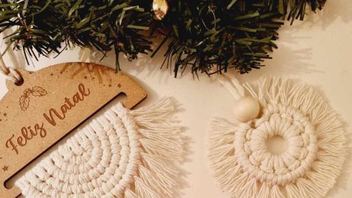 Workshop Ornamentos de Natal em Macramé
