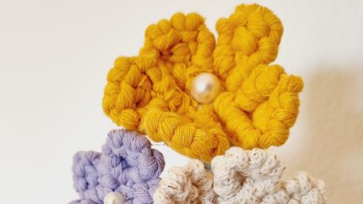 Workshop de Flores em Macramé