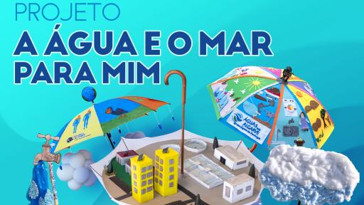 Cartaz - Exposição "A Água e o Mar para Mim"