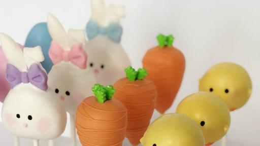 Workshop de Cake Design - Decoração de Cake Pops alusivos à Páscoa
