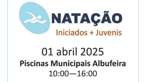 Cartaz - Natação | Desporto Escolar Regionais 2025