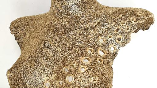 Exposição de Escultura &quot;Detalhe&quot; – A Arte na Delicadeza do Cartão, de Angelina Maia