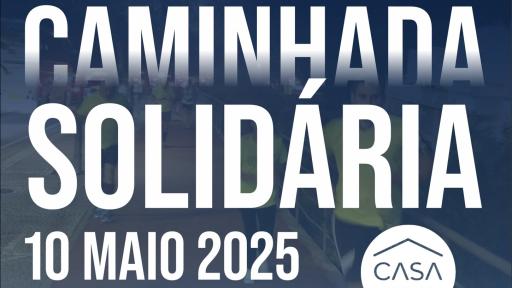 Cartaz - Caminhada Solidária
