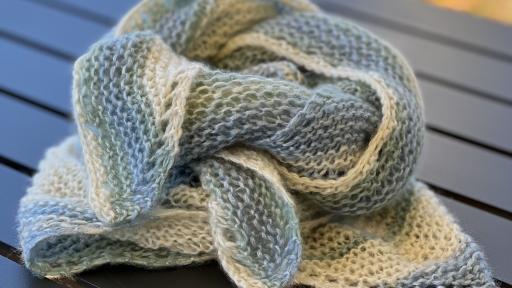 Workshop de Tricot para principiantes – Execução de um lenço de pescoço