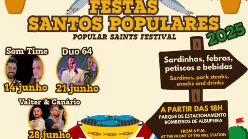 Cartaz - Festas Santos Populares AHBVA