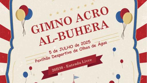 Cartaz Gimno Acro Al-buhera